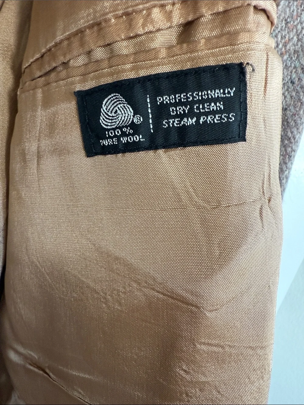 Levi's Brown Herringbone Sport Coat